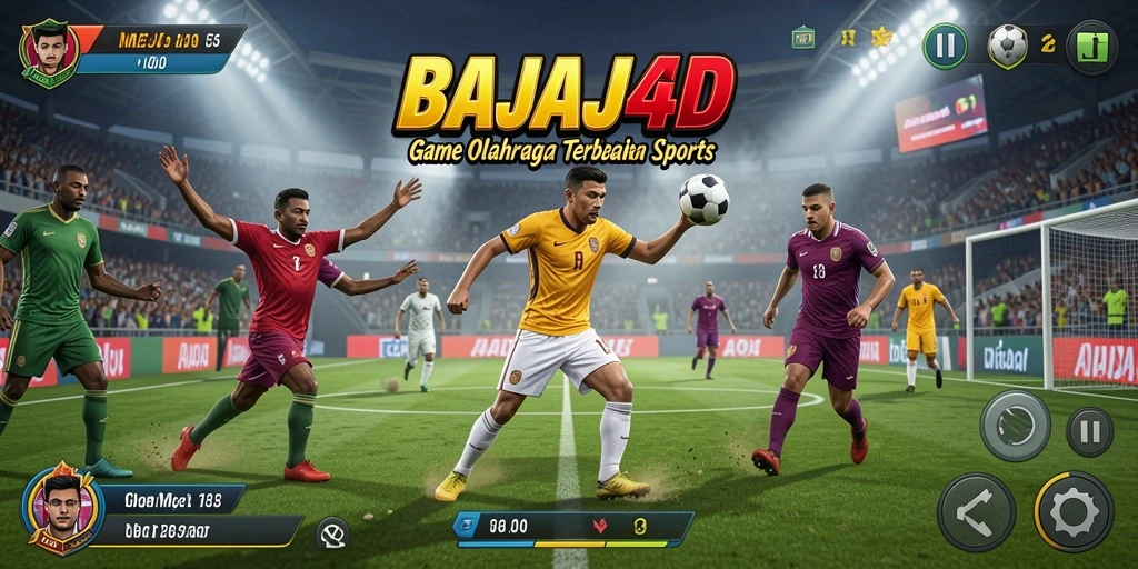 Tampilan utama gameplay BAJAJ4D yang penuh aksi olahraga.