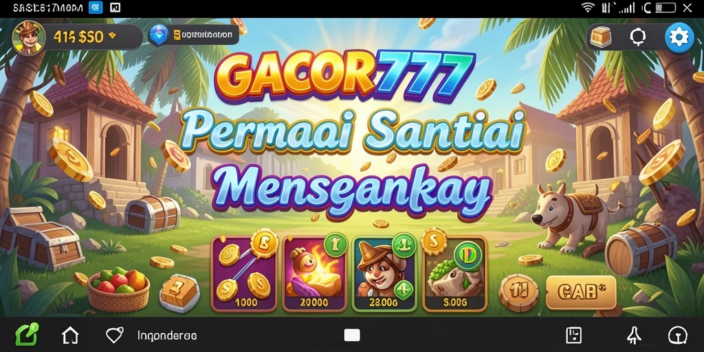 Screenshot GACOR777 menampilkan gameplay seru dengan grafis menarik.