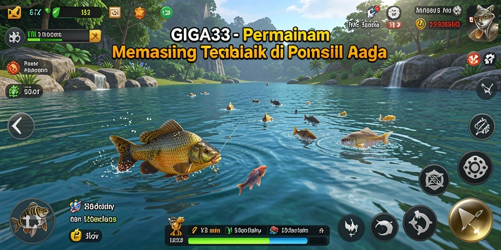 Tampilan menarik dari gameplay GIGA33 yang seru dan menantang.