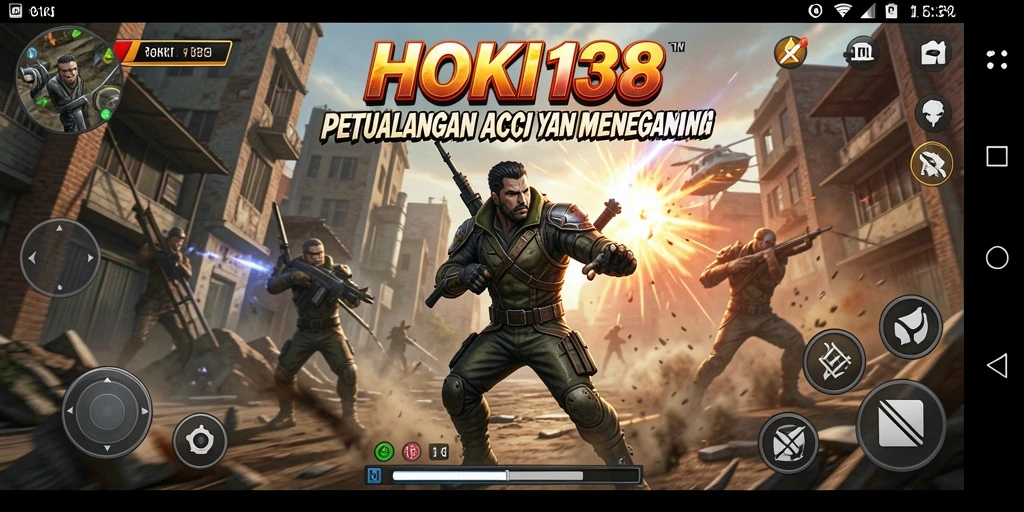 Tangkapan layar HOKI138 menampilkan karakter beraksi dalam pertempuran sengit.