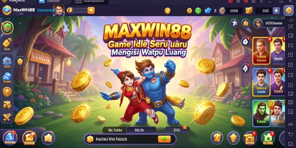 Tampilan gameplay seru dari MAXWIN88 yang mudah dimainkan.