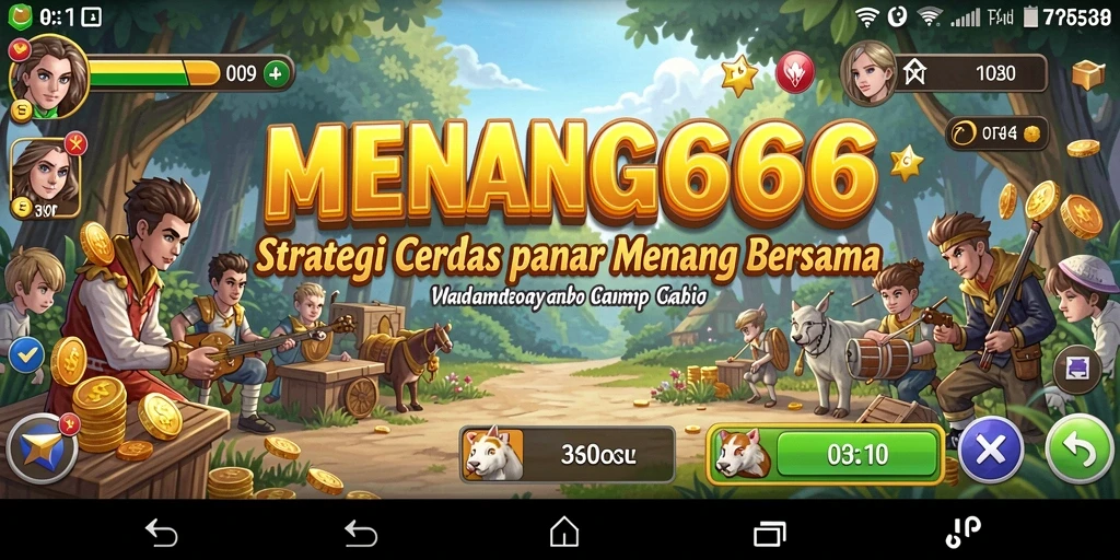 Tampilan gameplay MENANG666 yang menarik dan penuh strategi.