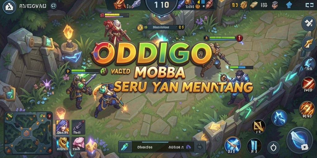 Gameplay ODDIGO yang intens dan menggugah semangat.