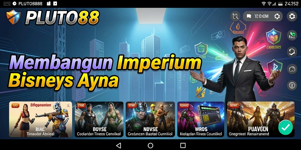 Tampilan gameplay Tycoon yang menarik dan interaktif.