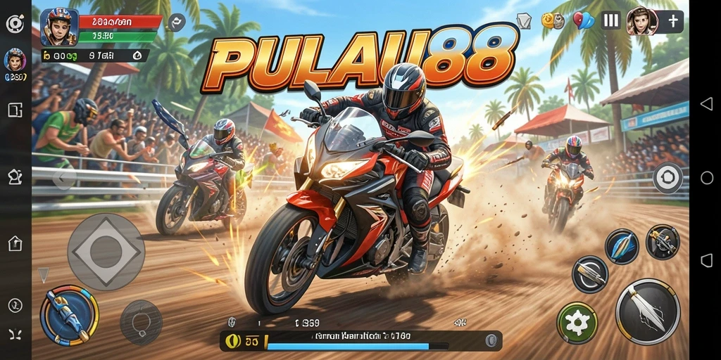Tampilan atraktif dari gameplay PULAU88 yang mendebarkan.