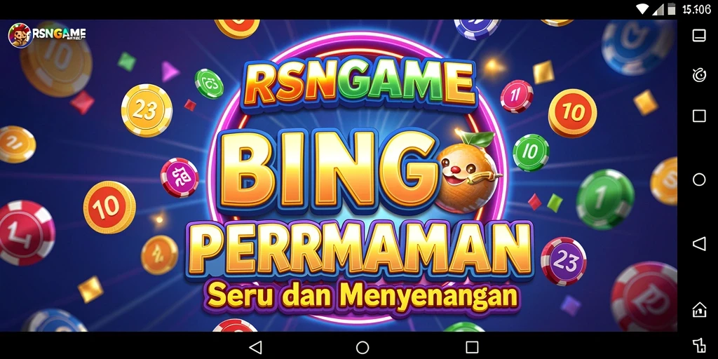 Tampilan gameplay Bingo yang seru dan menarik di RSNGAME.